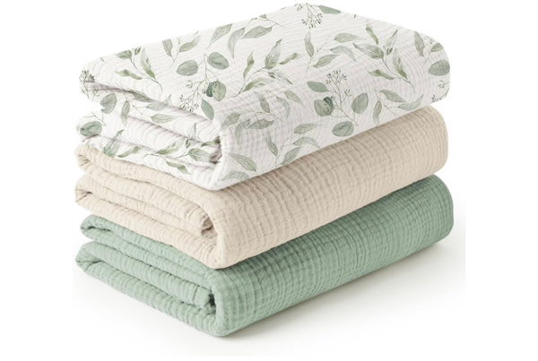Amazon.com : gender neutral muslin swaddle blankets