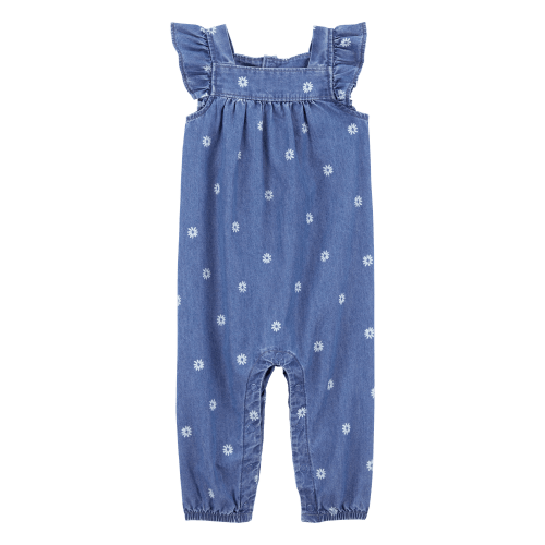 Baby Floral Chambray Jumpsuit - Carter's | Carter's