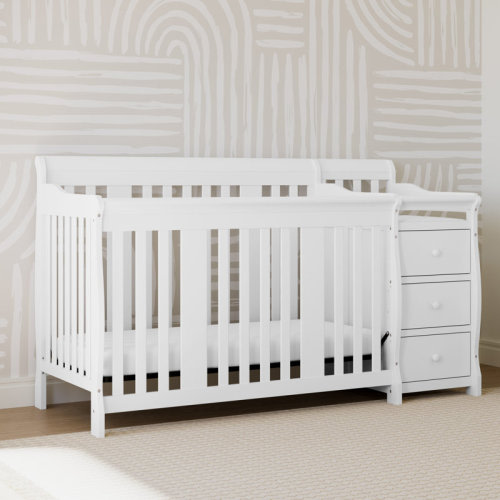 Storkcraft Portofino 5-in-1 Convertible Crib and Changer & Reviews | Wayfair