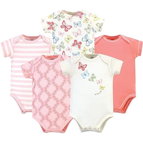 Touched by Nature Unisex Baby Organic Cotton Bodysuits