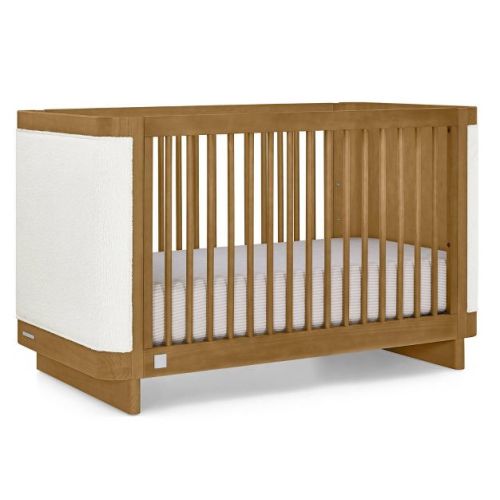 babyGap by Delta Children Callie 4-in-1 Convertible Crib with Upholstered End Panels