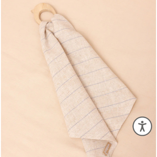 Archer - Linen + Maple Ring Teether – WildBird