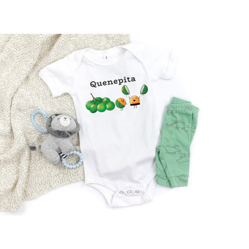 Baby Onesie | Quenepa Puerto Rican Fruit Onesie |  Puerto Rican Food | Ropa de Bebe | Puerto Rican Baby Clothes | Puerto Rico Gift | Boricua
