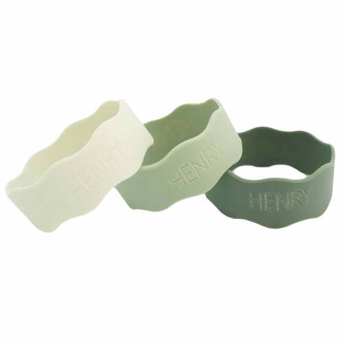 Personalized Silicone Bottle Labels | Greens