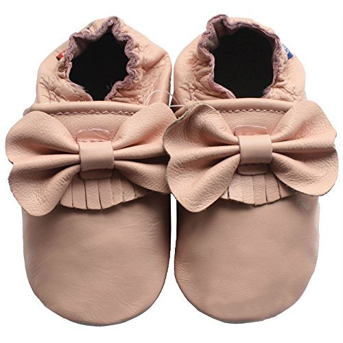 Carozoo Toddler Kids Unisex Slipper Animal Flower Soft Sole Leather Baby Shoes