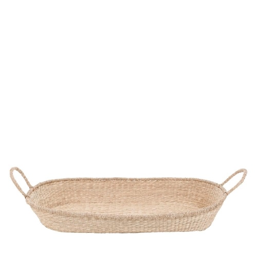 Nyla Seagrass Changing Basket | Over The Moon