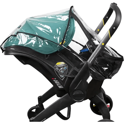 Rain Cover, Compatible with Doona Infant Car Seat Stroller, Protects from Rain, Snow, Wind, Cold, Side Ventilation Holes, Rain Cover for Stroller, Stroller Cover Accessories