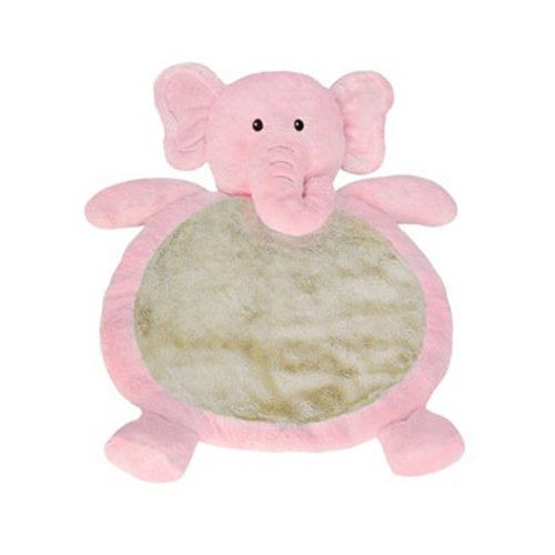 Best ever Ultra Soft Baby Mat, Pink Elephant