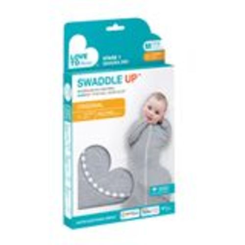 Love To Dream Swaddle Up Original 1.0 Tog Grey Small 3.5-6 kg | Swaddles | Baby Bunting AU