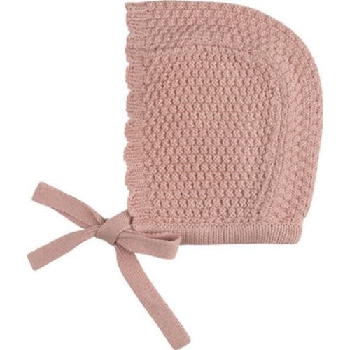Looms Moss Knit Collection - Bonnet, 9 M