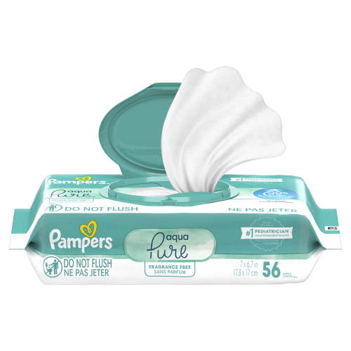 Pampers Aqua Pure Baby Wipes