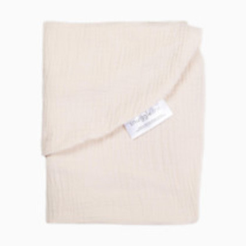 Snuggle Me Organic Infant Lounger Curve Muslin Cover - Natural
