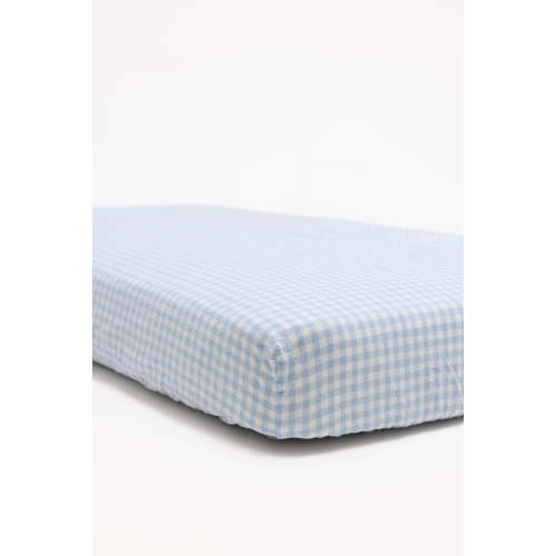 Cory Linen Crib Sheet – WildBird