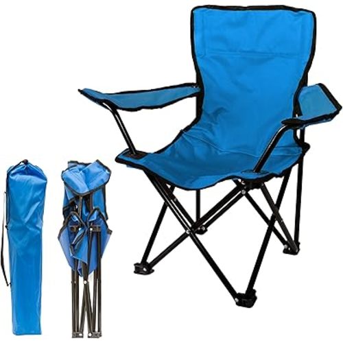 Pacific Play Tents Sapphire Blue Kids Super Folding Chair (56132)