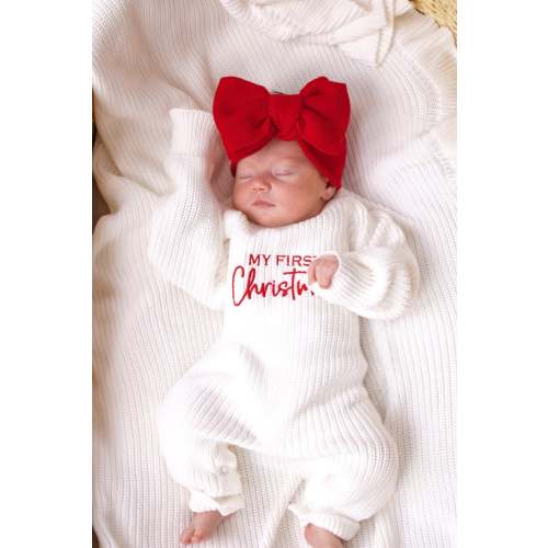 My First Christmas onesie | Christmas Outfit | Baby's 1st Christmas – TheGrayBearCompany