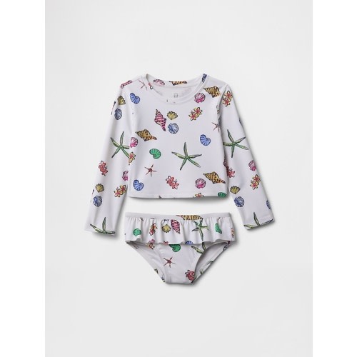Baby & Toddler Rash Guard Swim Two-Piece