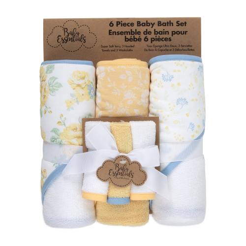 Baby Essentials 6-pc. Bath Towel Set