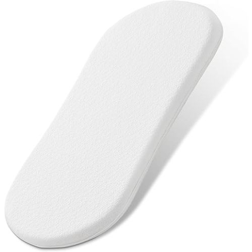 Bassinet Mattress Topper, Gel Memory Foam Mattress with Removable Cover(30" x 18"), Fit for Halo Bassinest Swivel, Flex, Glide, Premiere & Luxe Series Sleeper, Breathable Bassinet Mattress