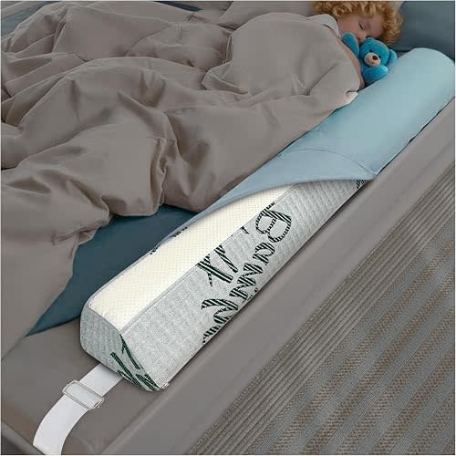 Baby Bed Bumpers for Toddlers with Adjustable Band