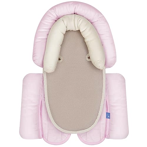 COOLBEBE Upgraded 3-in-1 Babybody Support for Newborn Infant Toddler - Extra Soft Car Seat Insert Cushion Pad, Perfect for Carseats, Strollers, Swings