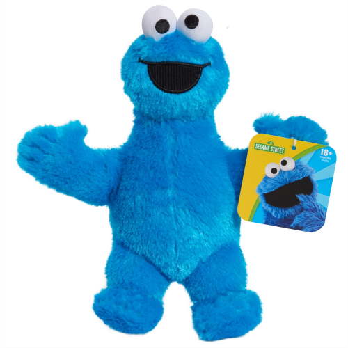 Sesame Street 8-inch Small Cookie Monster Plush Stuffed Animal, Kids Toy for Ages 18 month