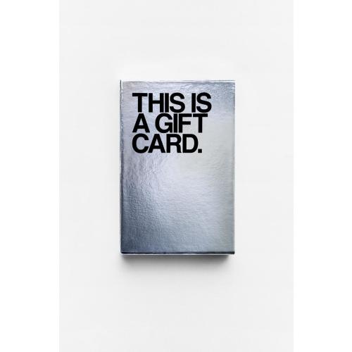 GIFT CARD (PHYSICAL) - Silver | ZARA United States