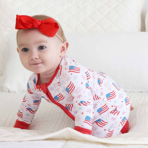 Fireworks & Freedom Convertible Zip Romper