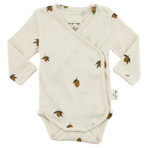 Konges Slojd Baby Bodysuit in Lemon - Scandiborn USA