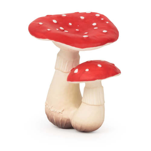 Spot The Mushroom Teether by Oli & Carol – Mochi Kids