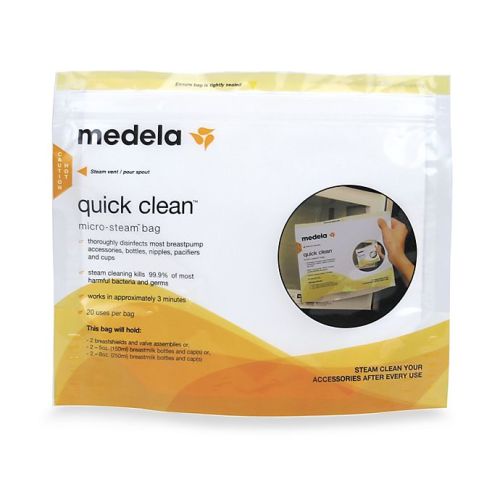 Medela® Quick Clean™ 5-Pack Micro-Steam™ Bags