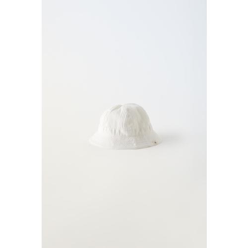 STAR LABEL HAT - White | ZARA United States