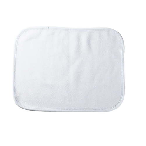 Flannel Unisex Burp Cloth 5 Pack Size 11"x 18" White