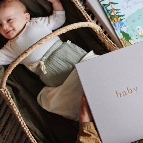 Baby. Your First Five Years. Light Grey - Write To Me US