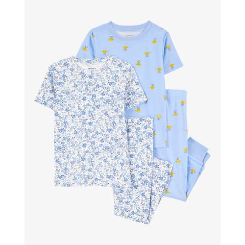 Baby 4-Piece Floral Cotton Pajamas - Carter's | Carter's