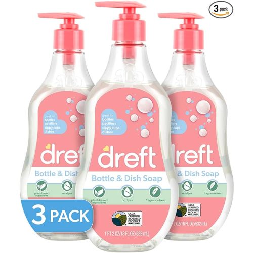 Dreft Bottle and Dish Soap