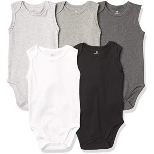 TANK TOP ONSIES | GREY OMBRE | NEWBORN