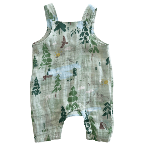 Muslin Overall, Mountain Cabin