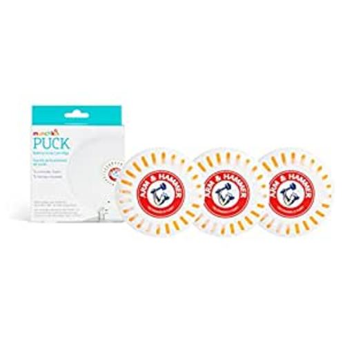 Amazon.com: Munchkin® Arm & Hammer Puck Baking Soda Cartridge, Lavender Scent, 3 Count : Baby