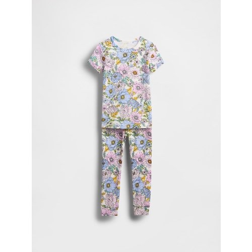 Baby & Toddler Organic Brushed Cotton Floral PJ Set