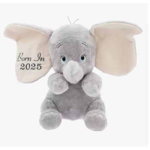 Dumbo ''Born in 2025'' Plush for Baby – Small 11'' | Disney Store