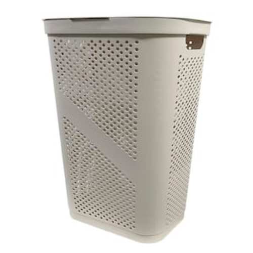 60 L Laundry Hamper Ivory