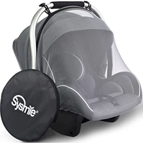 Amazon.com: Sysmie Mosquito Net for Baby Car Seats – Infant Car Seat Insect Mesh Net with Zipper - Universal Fit, Premium Quality: Machine Washable - Gray : Baby