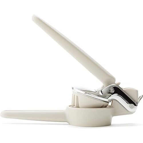 Chef'n FreshForce Hand-Held Slicer, Slices Mushrooms, Strawberries, Kiwis and More, Taupe
