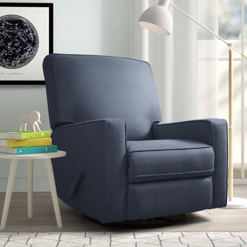 Saidee Upholstered Manual Swivel Rocker Recliner Chair