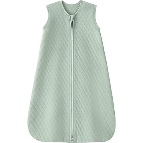 Yoofoss Baby Sleep Sack with Sleeves Wearable Blanket Baby Organic Cotton 2-Way Zipper Sleeping Sack, Soft Breathable Durable