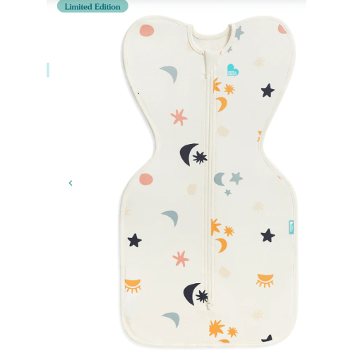 Swaddle Up™ 1.0 TOG Organic Cotton Buff Lunar (Small)