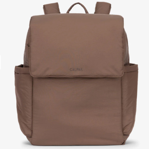 Diaper Backpack with Laptop Sleeve - HAZELNUT
