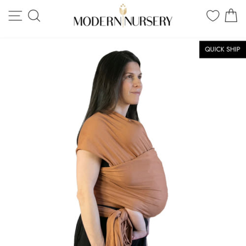 Simply Pure Organics by Modern Nursery Organic Cotton Baby Wrap | Modern Nursery™