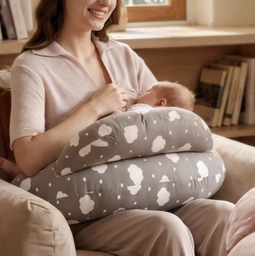 Momcozy Original Nursing Pillow for Breastfeeding - Innovative Safety Guard