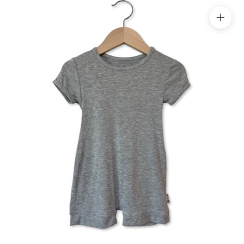 Glacier Gray Shorty Romper